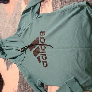 Seafood green adidas hoodie
